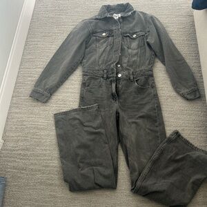 Zara denim jumpsuit